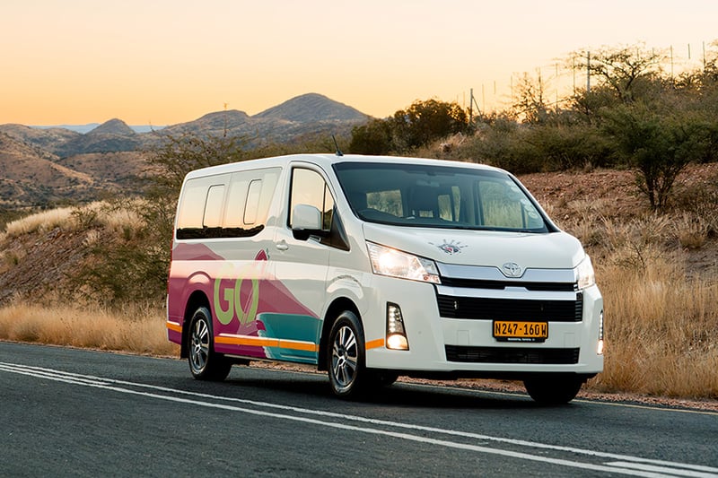 Go2 shuttle van