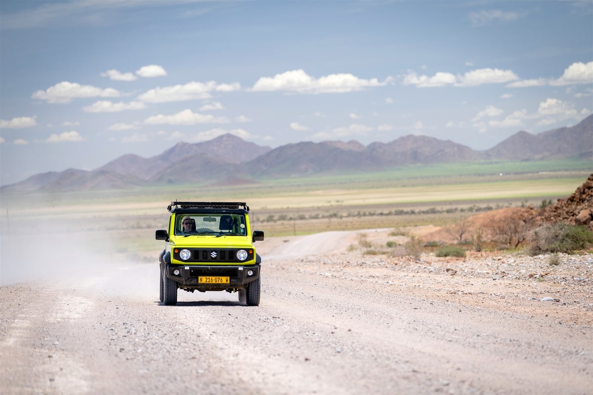 Suzuki Jimny in Namibia