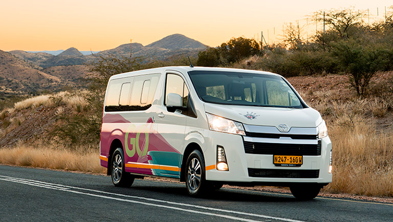 Go2 Tourism Shuttle, Namibia