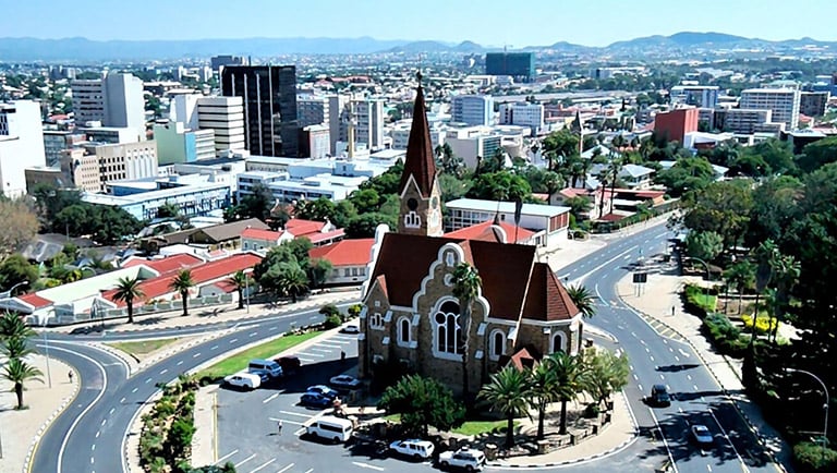 Windhoek, Christuskirche, Namibia