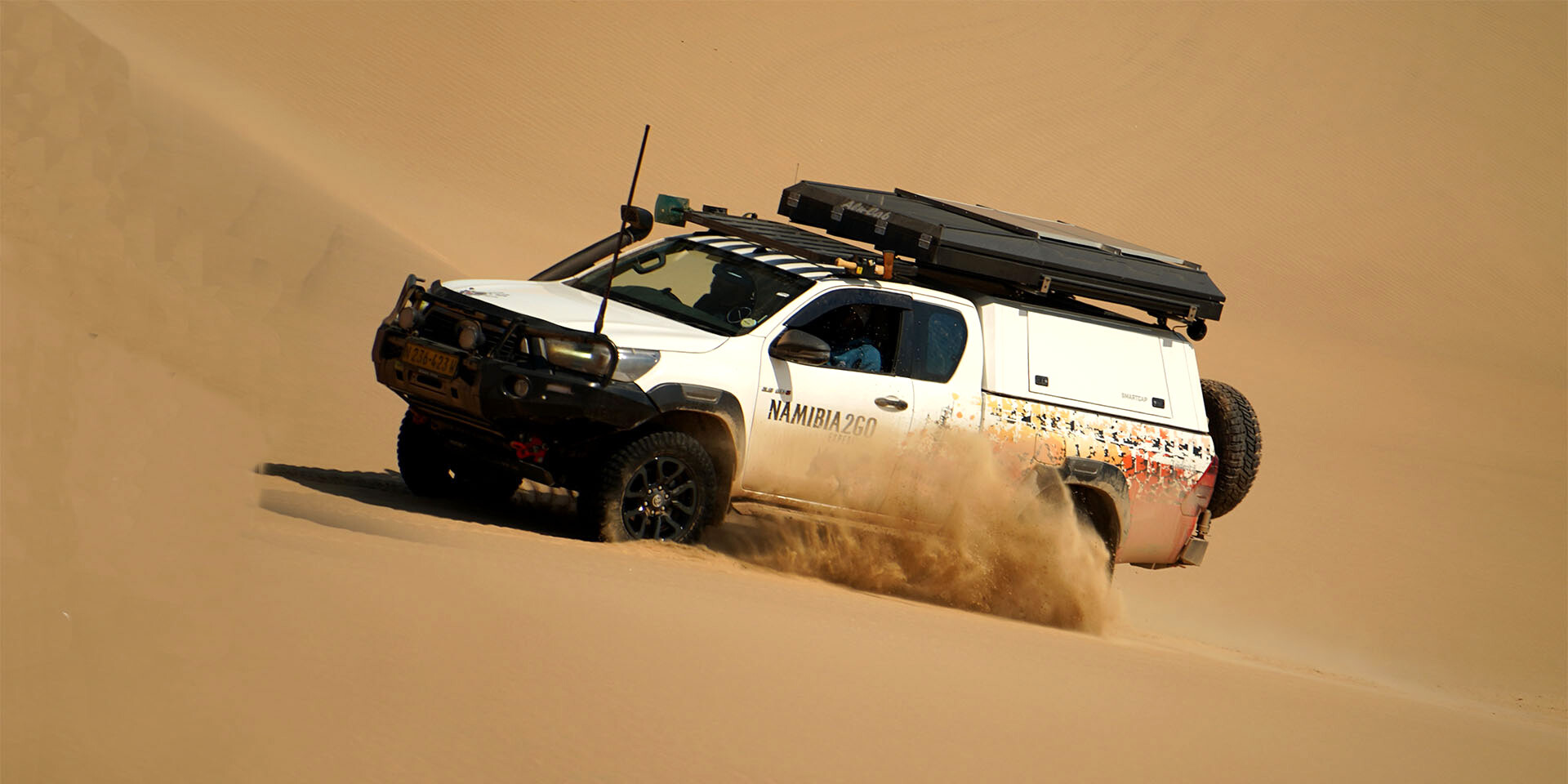 4x4 Expedition Camping Hilux Xtra Cab in Namibia