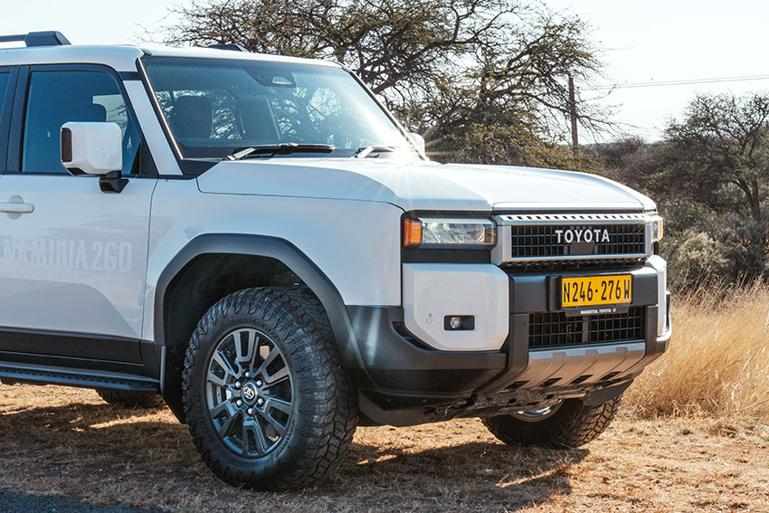 4x4 Luxury SUV Toyota Prado, rental car, Namibia