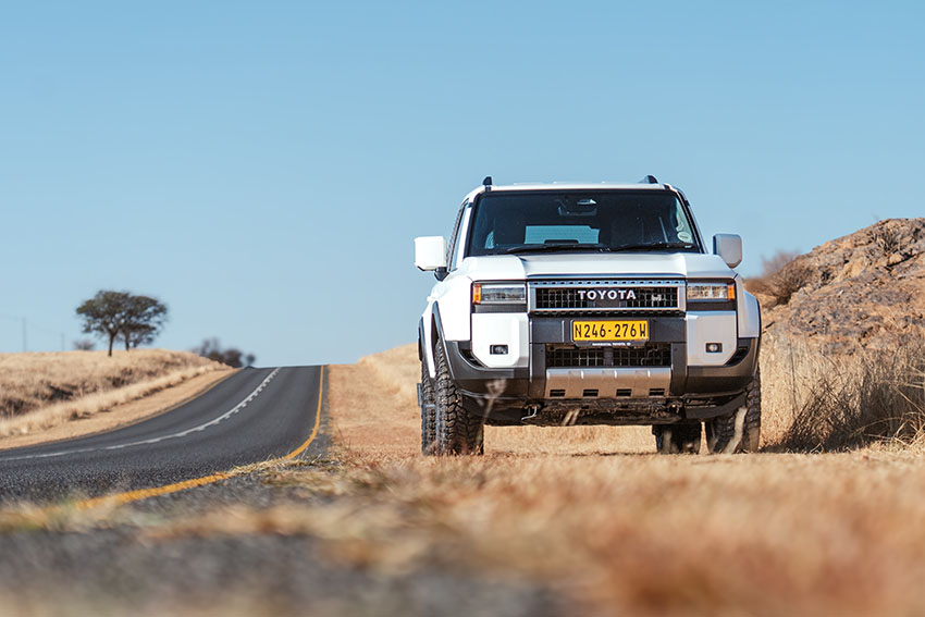 4x4 Luxury SUV Toyota Prado, rental car, Namibia
