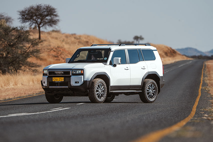 4x4 Luxury SUV Toyota Prado, rental car, Namibia