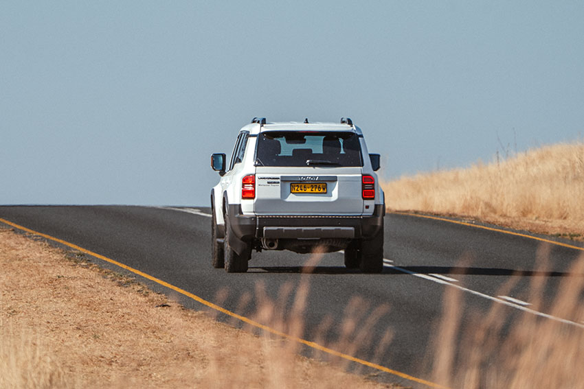 4x4 Luxury SUV Toyota Prado, rental car, Namibia