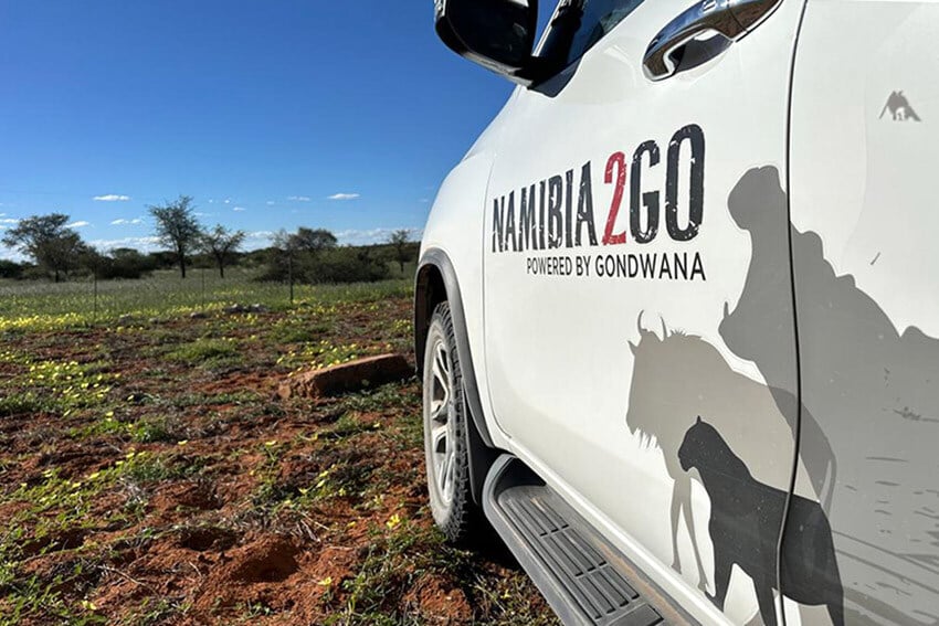 Toyota Fortuner, rental car, Namibia