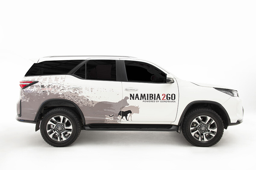 Toyota Fortuner, rental car, Namibia