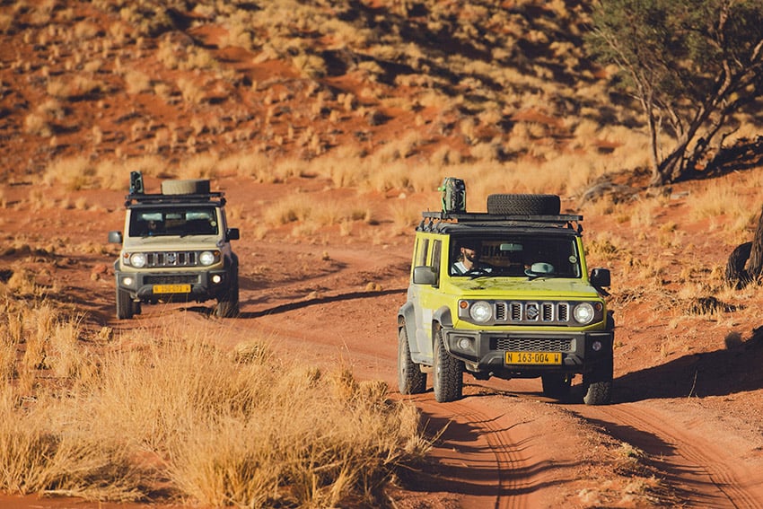 4x4 Suzuki Jimny, rental car, Namibia