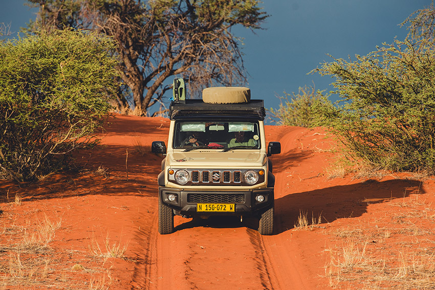 4x4 Suzuki Jimny, rental car, Namibia