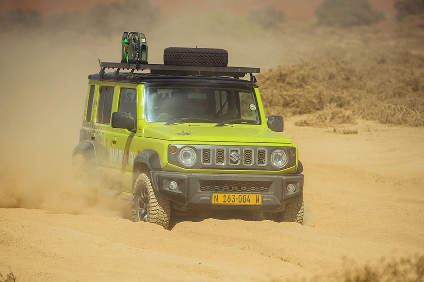 4x4 Suzuki Jimny, rental car, Namibia