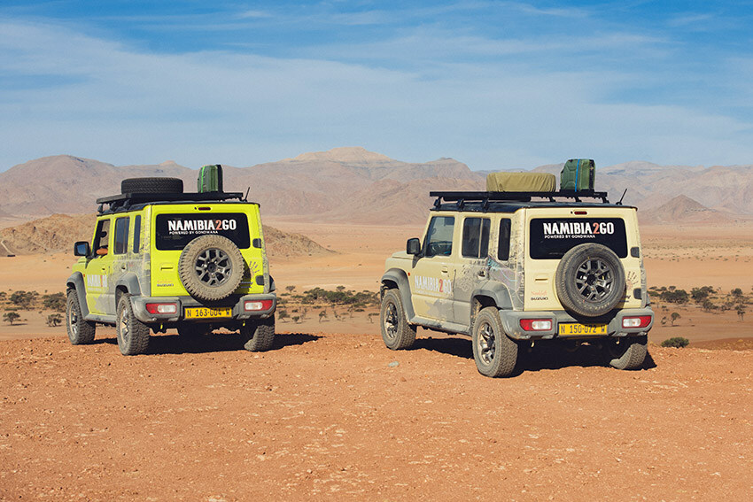 4x4 Suzuki Jimny, rental car, Namibia