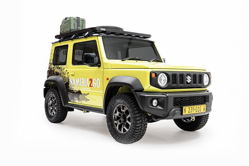 Suzuki Jimny, rental car, Namibia