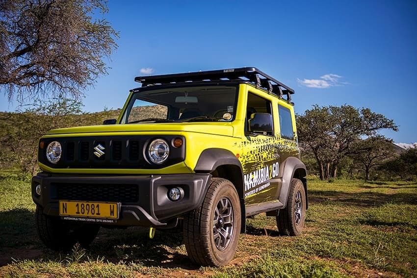 Suzuki Jimny 4x4, rental car, Namibia