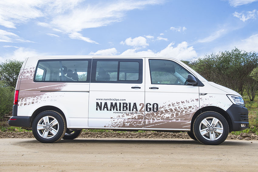 All Wheel Drive Volkswagen Transporter, rental car, Namibia