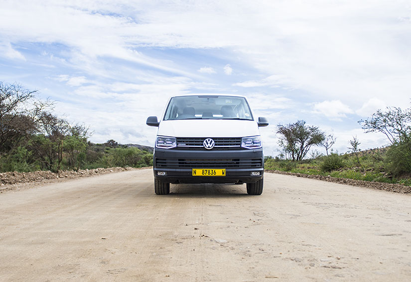 All Wheel Drive Volkswagen Transporter, rental car, Namibia