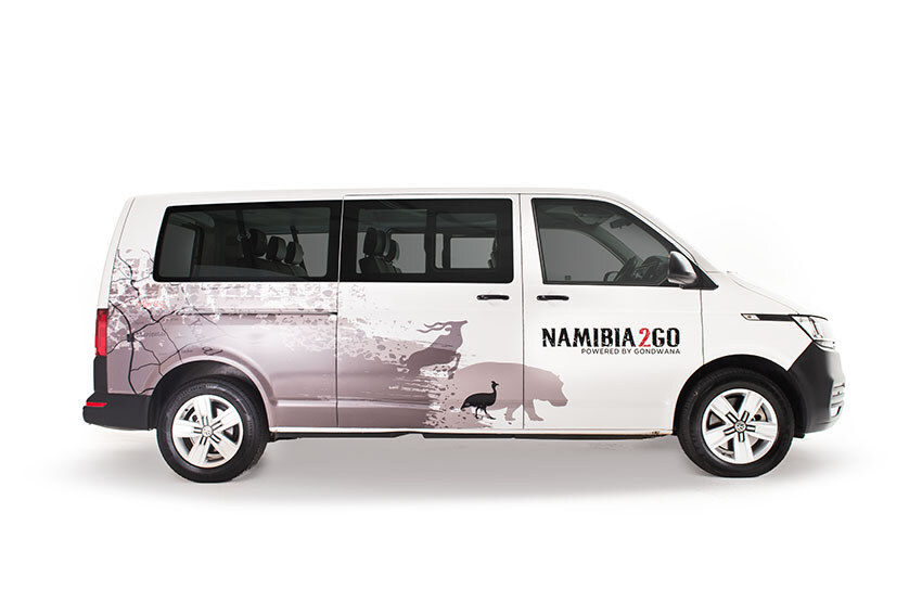 All Wheel Drive Volkswagen Transporter, rental car, Namibia