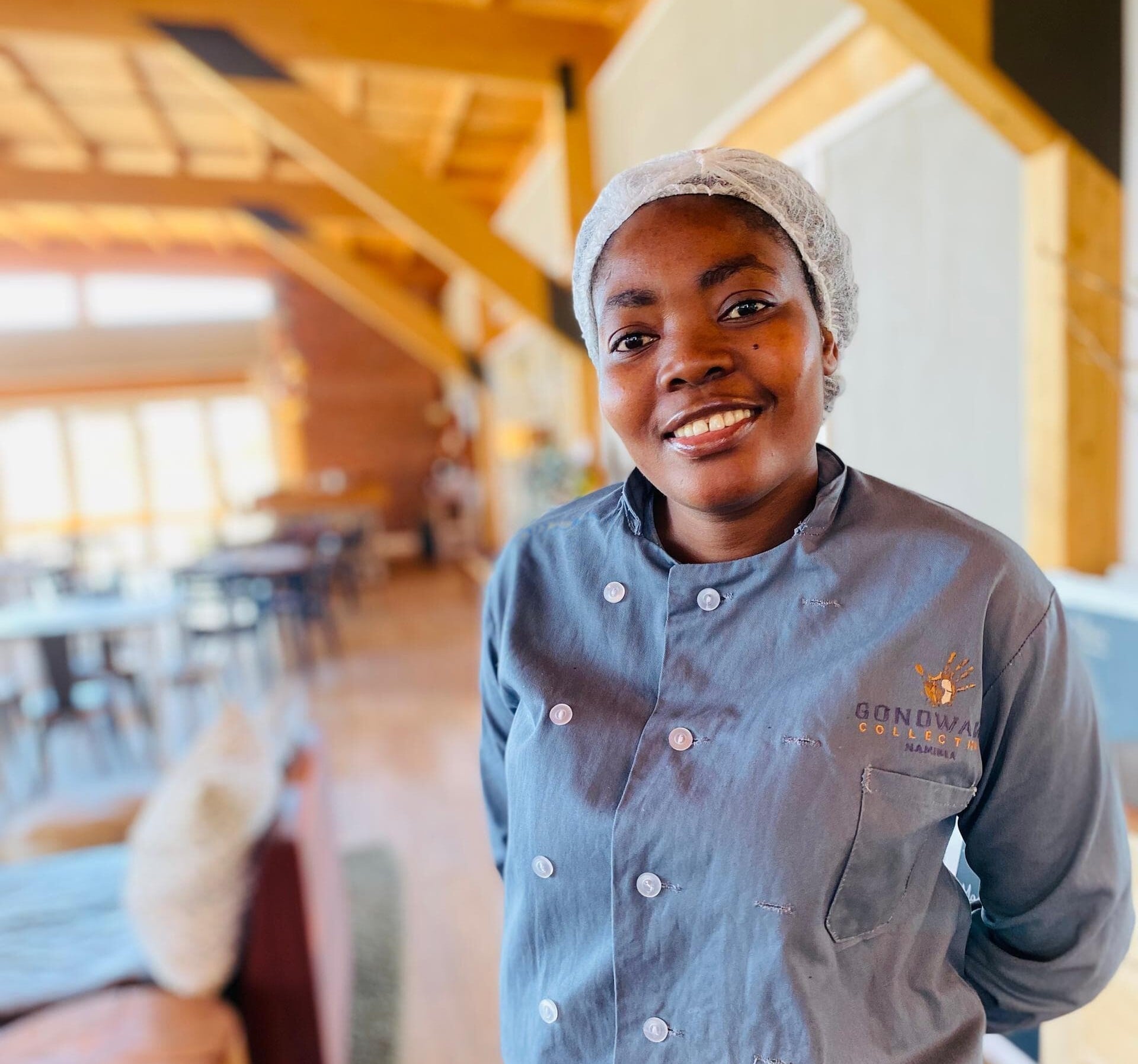 Viktoria Namene Chef Apprentice at Gondwana Collection Namibia
